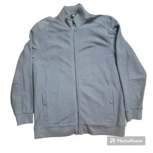 Calvin Klein Men's Knit Full Zip Jacket. Size XL.